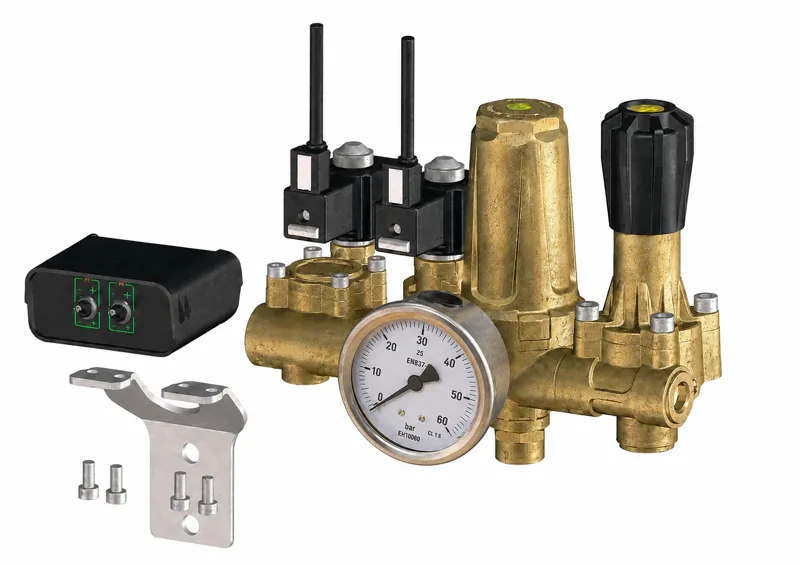 Comando eléctrico Braglia 2 vías 50 bar