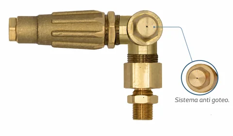 SURTIDOR OR 1/4" C/ANTIGOTA