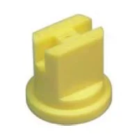 BOQUILLA ABANICO PLASTICA AMARILLA