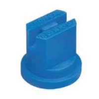 BOQUILLA ABANICO PLASTICA AZUL