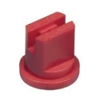 BOQUILLA ABANICO PLASTICA ROJA